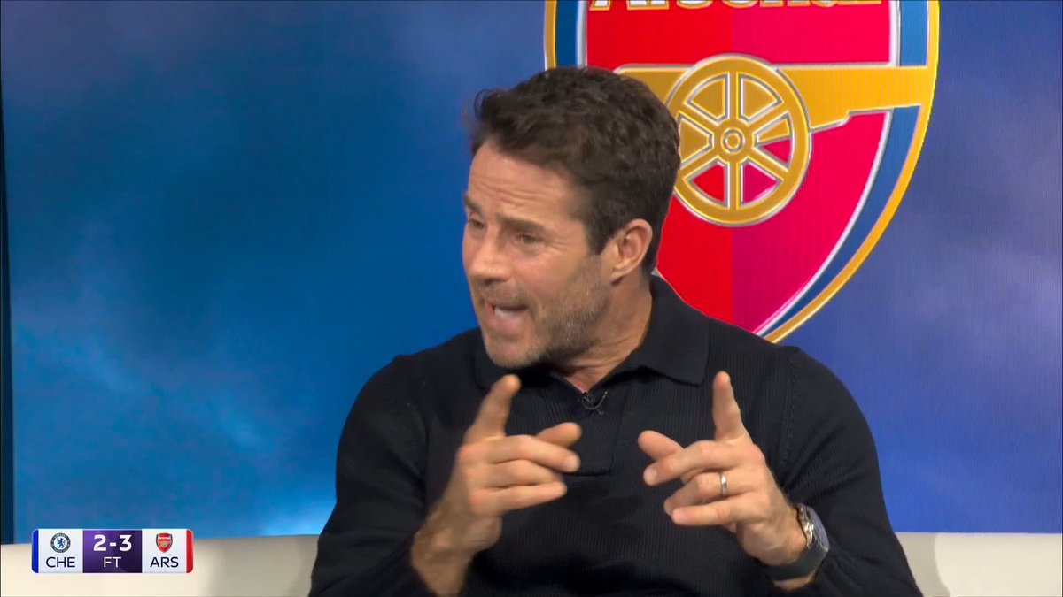 "Arsenal didn't have to do anything special to unlock Chelsea!" Jamie Redknapp slams Chelsea's defending for Arsenal's first goal.