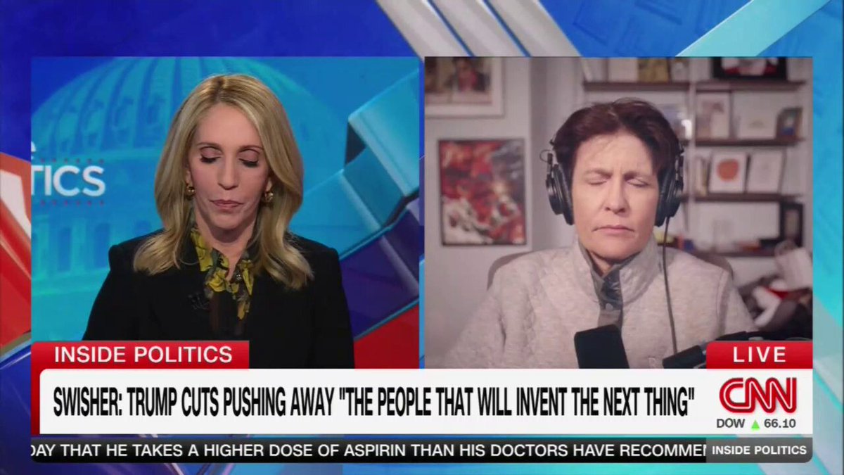 Just saw this: On Jan. 2, leftist Kara Swisher mocked JD Vance on CNN, the idea that he was a venture capitalist: "I always joke that a squirrel could have made money the time he was doing it, and he didn't. But, you know, I always like -- I think Rachel Maddow calls him Peter Thiel's failed intern, which makes me laugh." He's Vice President.