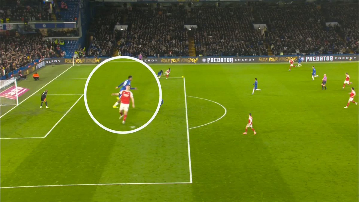Viktor Gyökeres' reaction after not receiving the ball from Bukayo Saka in the build-up to his goal 👀