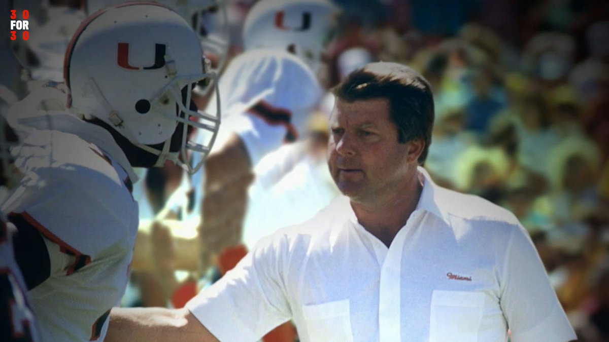 "I always had the reputation that I was running up the score. … I can’t defend the other team playing poorly." Jimmy Johnson and the Hurricanes put the college football world on notice with their relentless effort 😤 30 for 30: ‘The U: Part 1’ 🎥