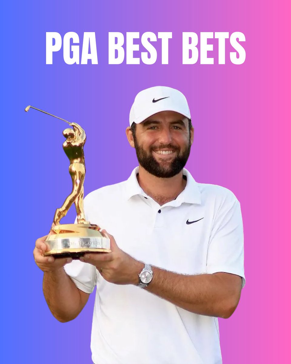 PGA Best Bets Round 1⛳️ $100 to someone who LIKES + comments “PGA” if we sweep! ❤️⬇️