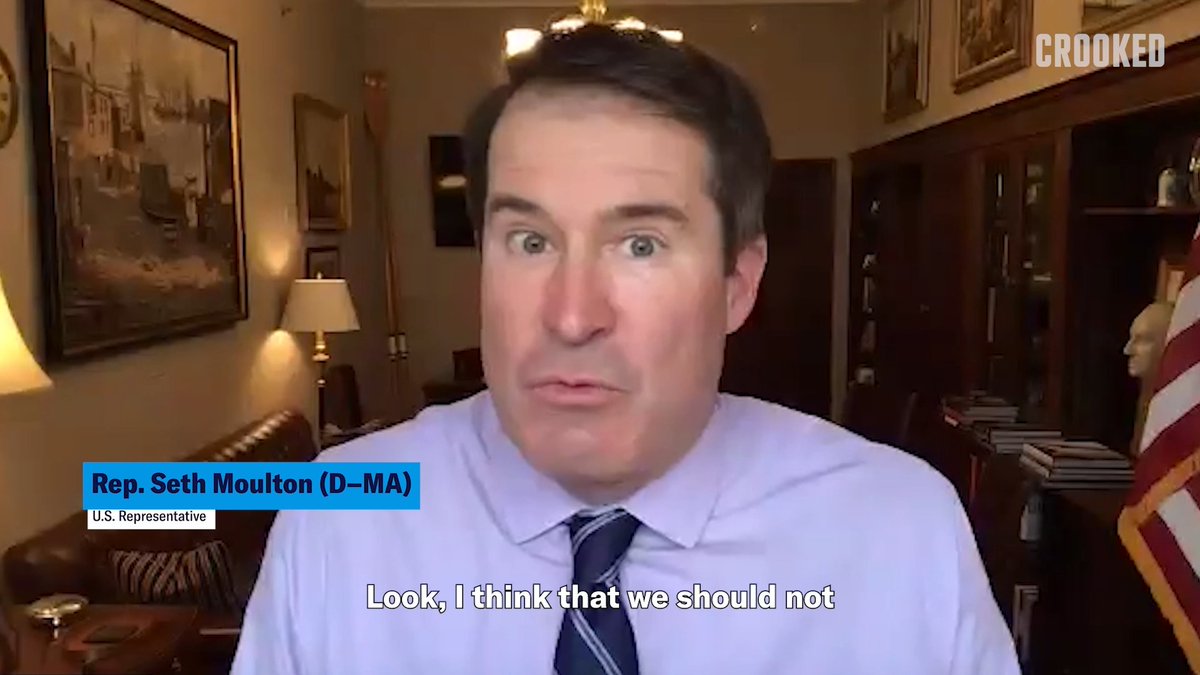 “We should be prosecuting ICE when they violate the law, because you can’t have people enforce the law who think that they are above it themselves,” Rep. Seth Moulton tells the What A Day newsletter. More from our interview with the congressman: