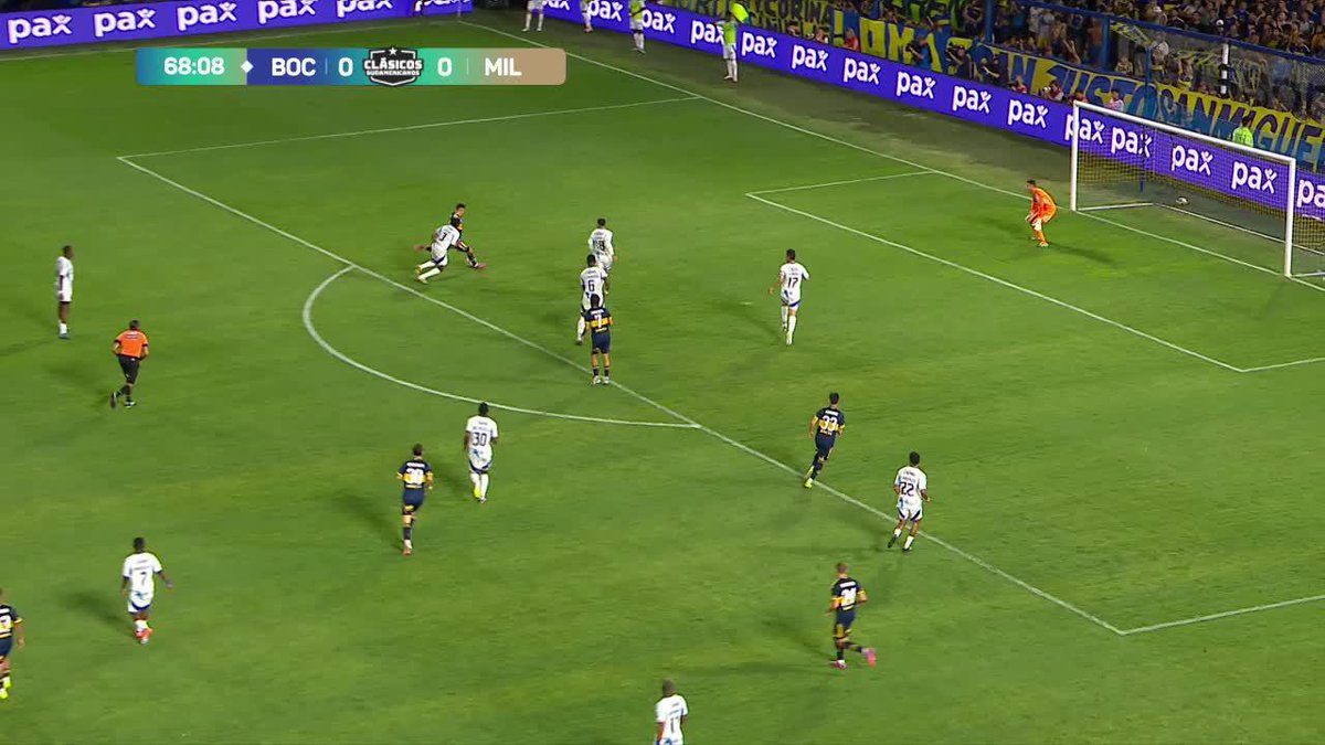 🔎Era un GOLAZO de MIGUEL MERENTIEL. Pero el palo dijo NO.