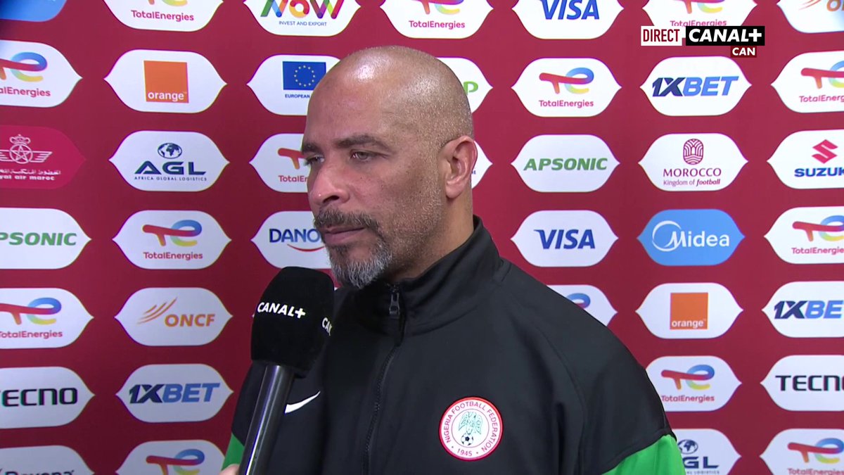 #CANALPLUSCAN : La déclaration d'Eric Chelle après l'élimination de son équipe par le Maroc : « Je suis fier de mes joueurs. On fait partie des meilleures équipe de cette CAN. » 🎙️