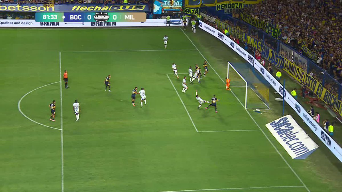 ¡INCREÍBLE COMO UREÑA LE SACÓ EL GOL A MERENTIEL! 📺 #DisneyPlus Plan Premium