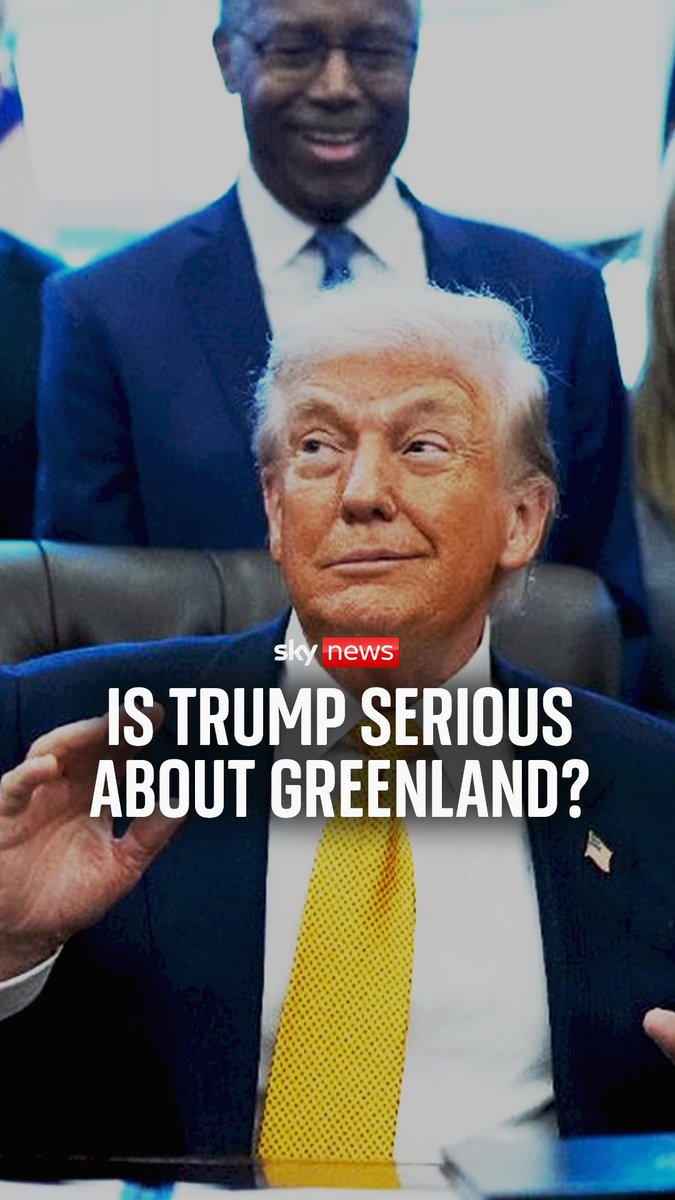 Is President Trump really serious about his demands to acquire Greenland? Sky's Mark Stone explains 🔽