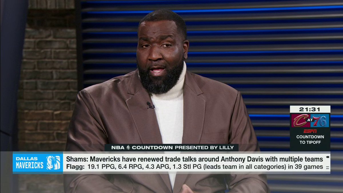 "I'm not just considering trading Anthony Davis, I'm trading the 33-year-old Kyrie Irving too. If you're talking about rebuilding, then rebuild." Kendrick Perkins weighs in on how the Mavericks should move forward with the future of the franchise 👀
