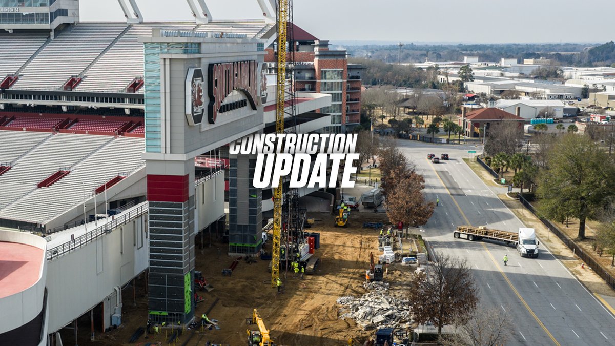 Things are moving quickly and the future is taking shape at Williams-Brice Stadium!