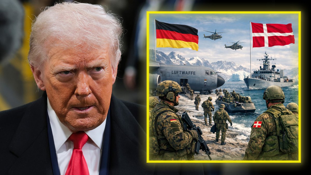 BREAKING: Germany &amp; Denmark To Send Troops To Greenland To Counter Trump's Takeover Plan!