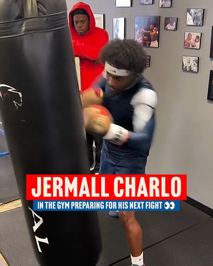 Jermall Charlo is looking sharp in the gym 👀 Who should be next for the former champion❓