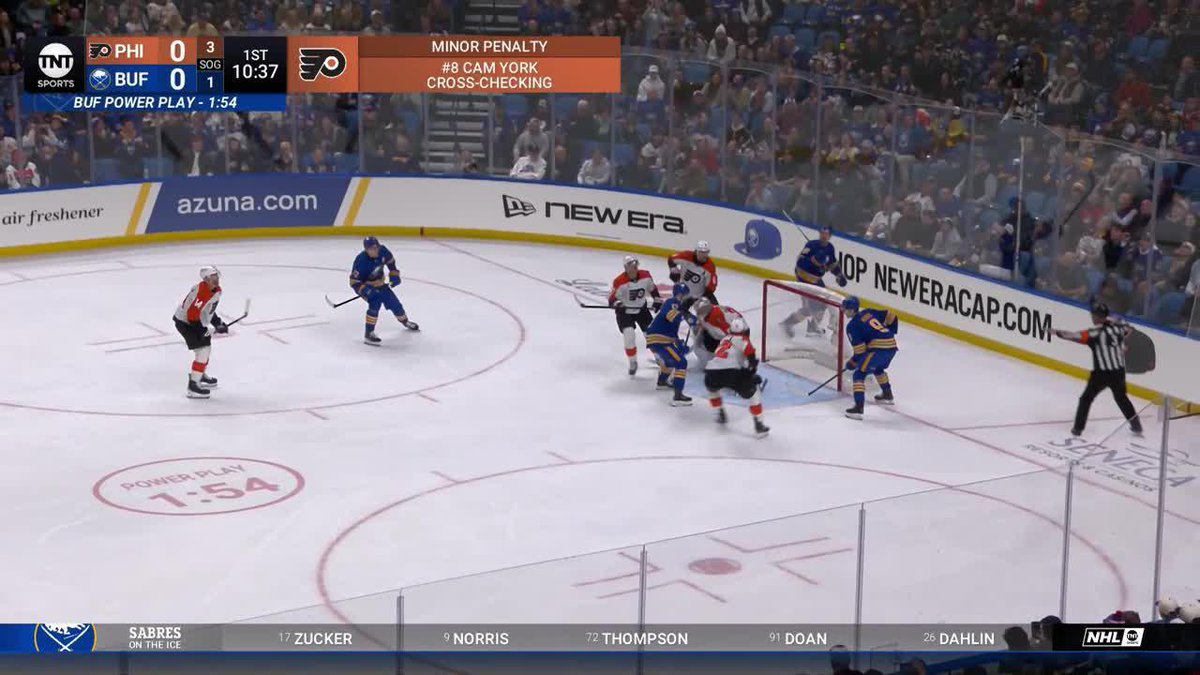 THE SABRES STRIKE FIRST!