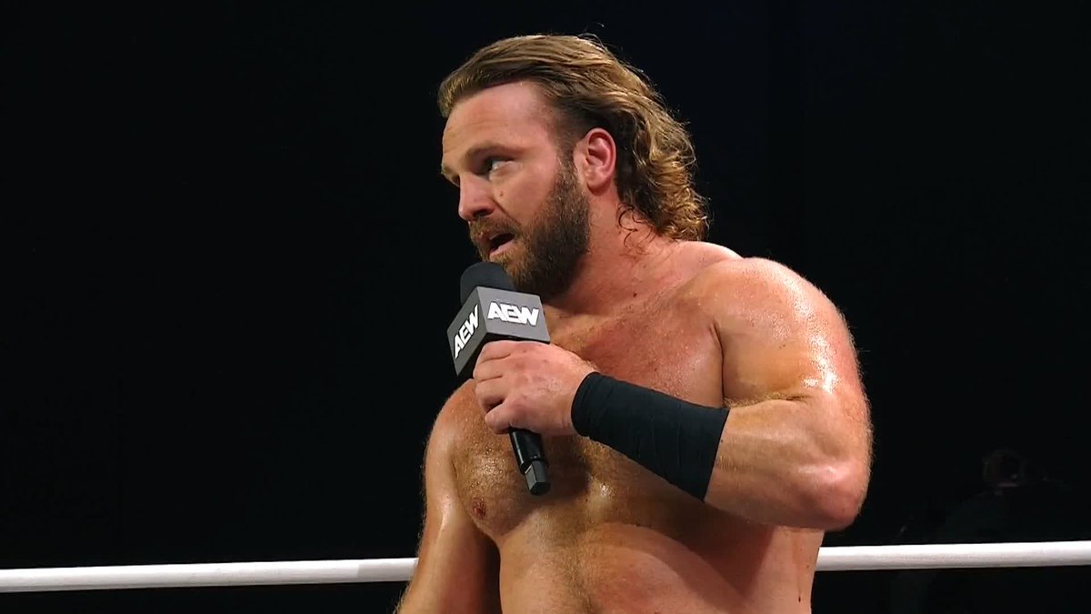 "May the best man win." - Hangman Adam Page Watch #AEWDynamite LIVE on TBS &amp; HBO Max
