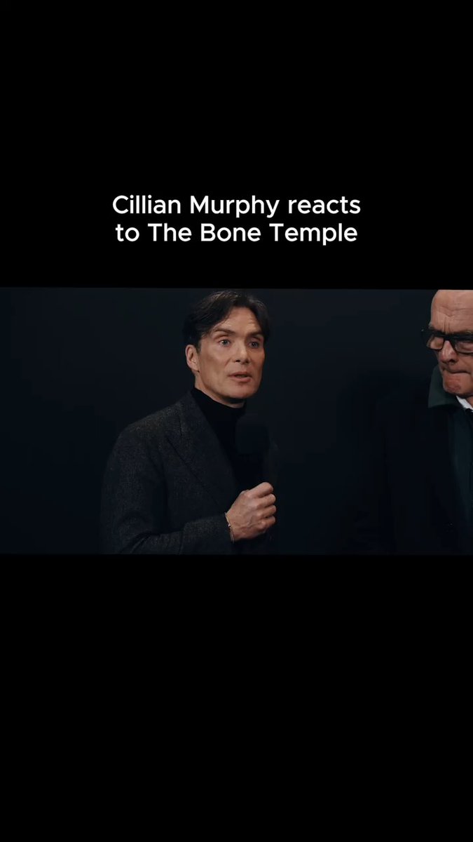 A 24-year partnership. #28YearsLater: The Bone Temple Executive Producer Cillian Murphy, Producer Danny Boyle, and Writer/Producer Alex Garland. Certified Fresh with 94% on Rotten Tomatoes, exclusively in theatres this Thursday.