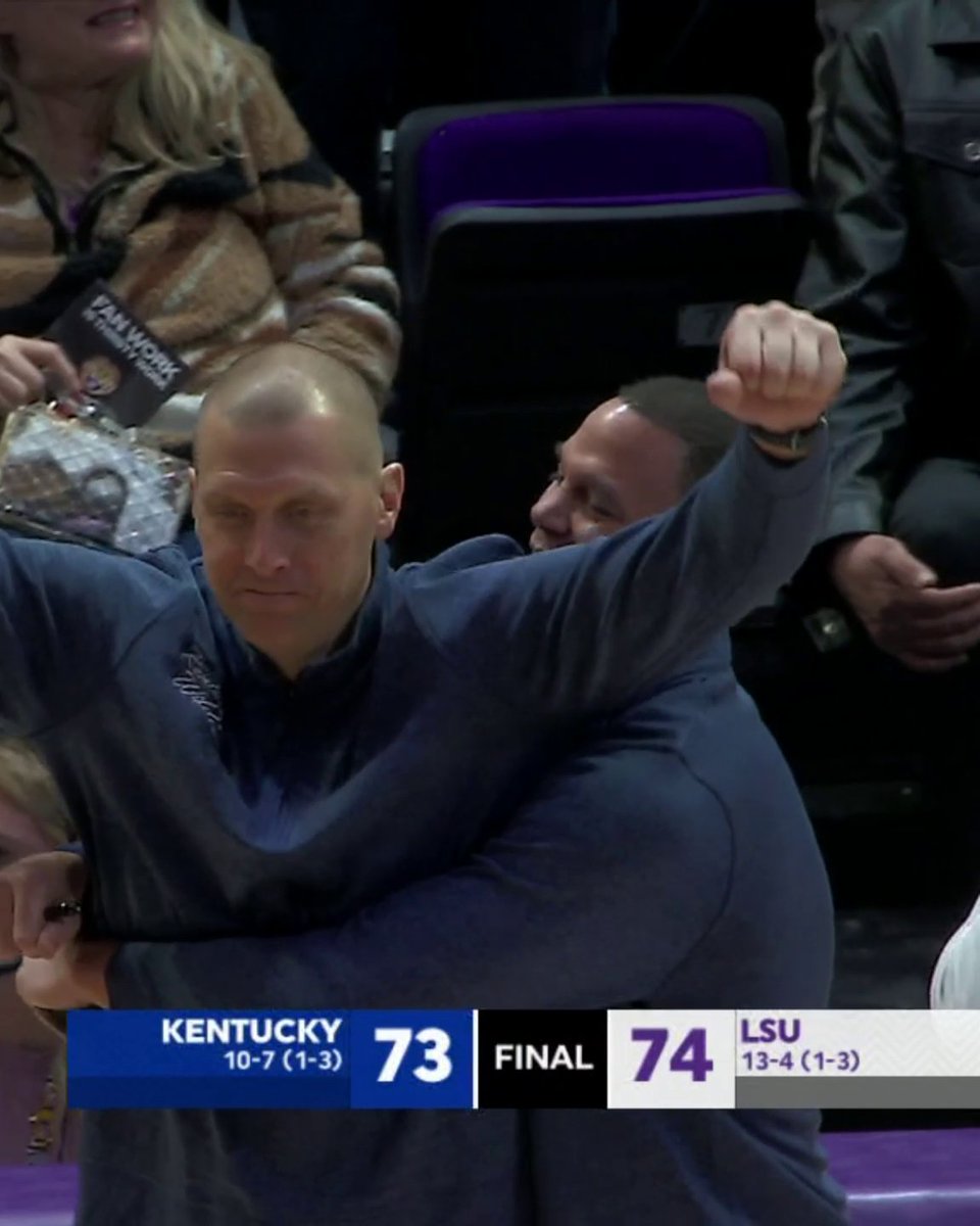 KENTUCKY TAKES DOWN LSU AT THE BUZZER 🚨 Kentucky Men’s Basketball | #SCtop10