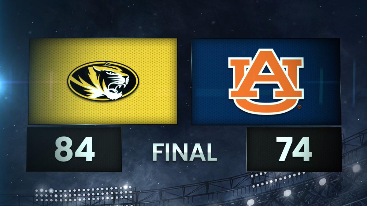 Highlights from tonight's 84-74 win over Auburn as Mizzou improves to 3-1 in SEC play! #MIZ 🐯