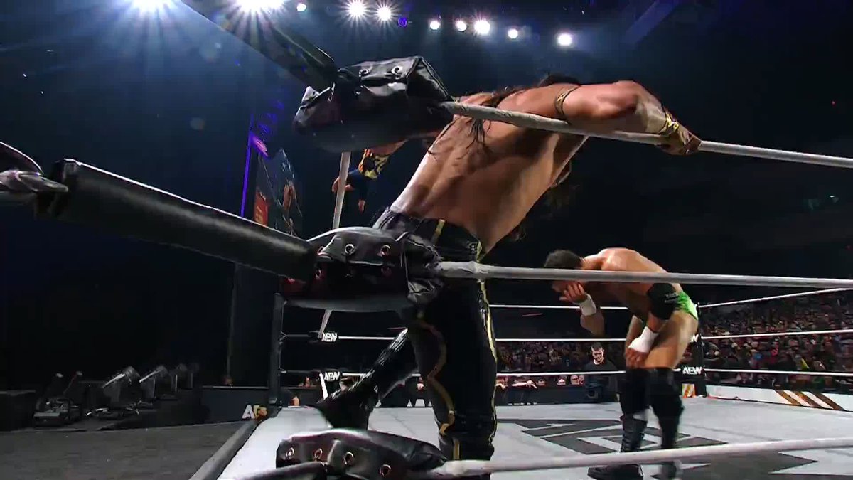 NO ONE DISRESPECTS THE MACARENA IN FRONT OF @BANDIDOWRESTLER! Watch #AEWDynamite LIVE on TBS & HBO Max