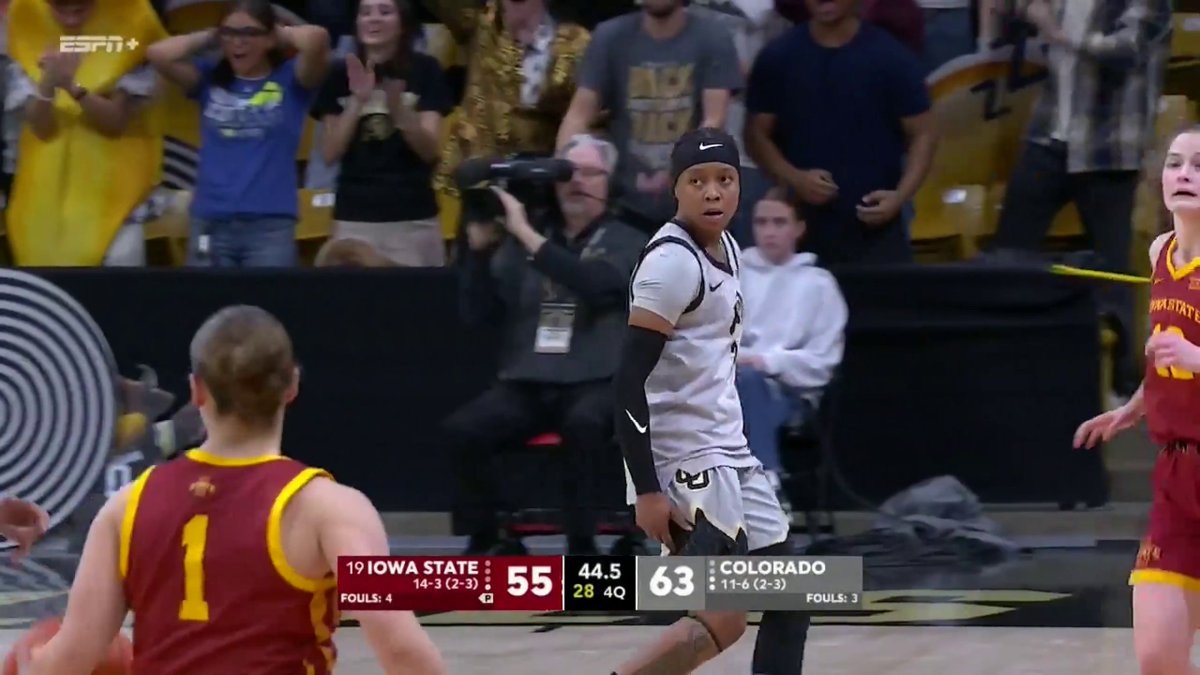 Colorado defeats No. 19 Iowa State with Desiree Wooten's 24 PTS off the bench 🔥 Colorado Women's Basketball 🦬