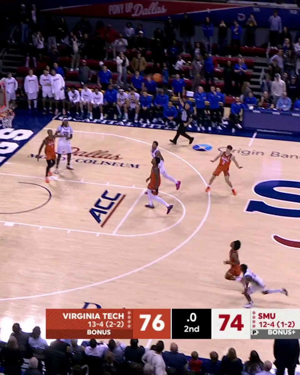 SMU WITH A HALFCOURT MIRACLE AT THE BUZZER‼️