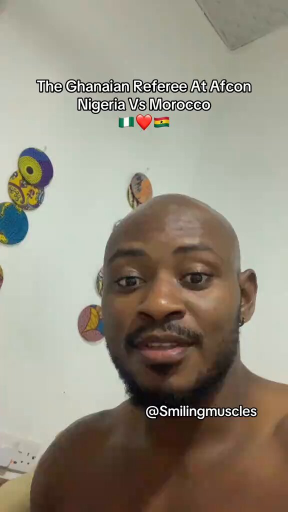 “The Ghanaian referee tried for Nigeria” — the only grateful netizen from Nigeria
