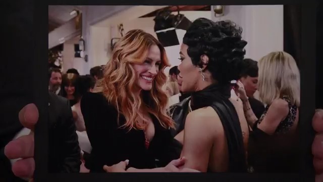 “She came through like Moses.” -TEYANA M.J. TAYLOR on meeting Julia Roberts at the Golden Globes 🤣 #FallonTonight