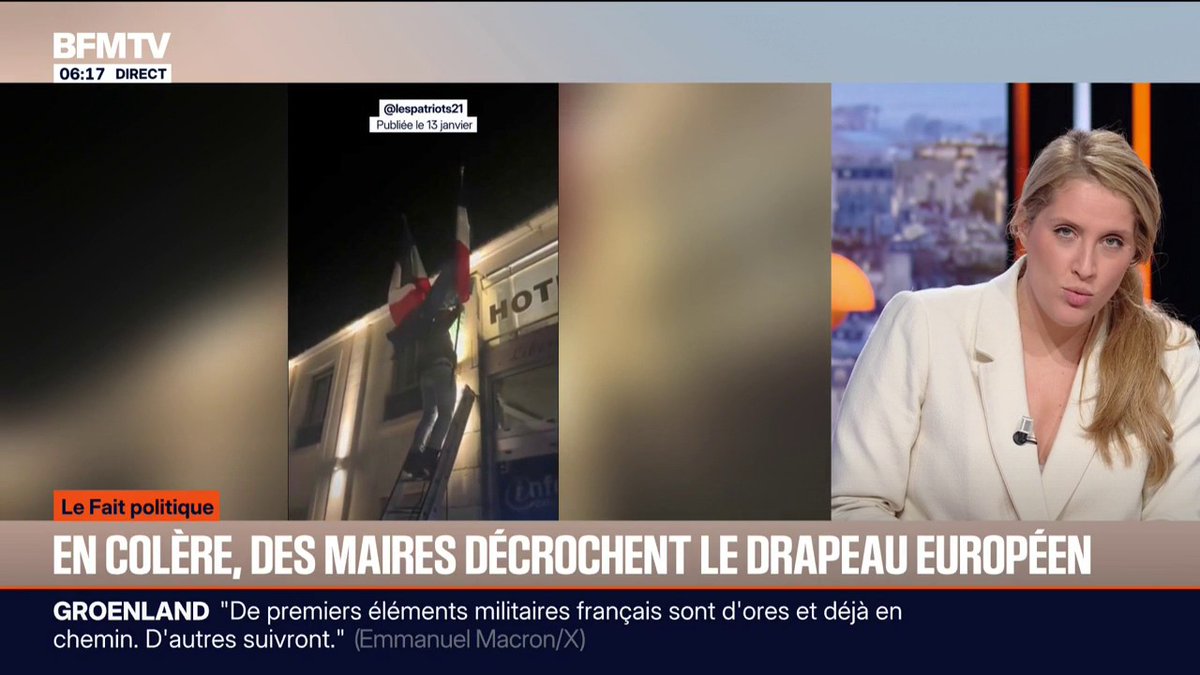 LE FAIT POLITIQUE - Mercosur: en colère, des maires décrochent le drapeau européen Anne Saurat-Dubois