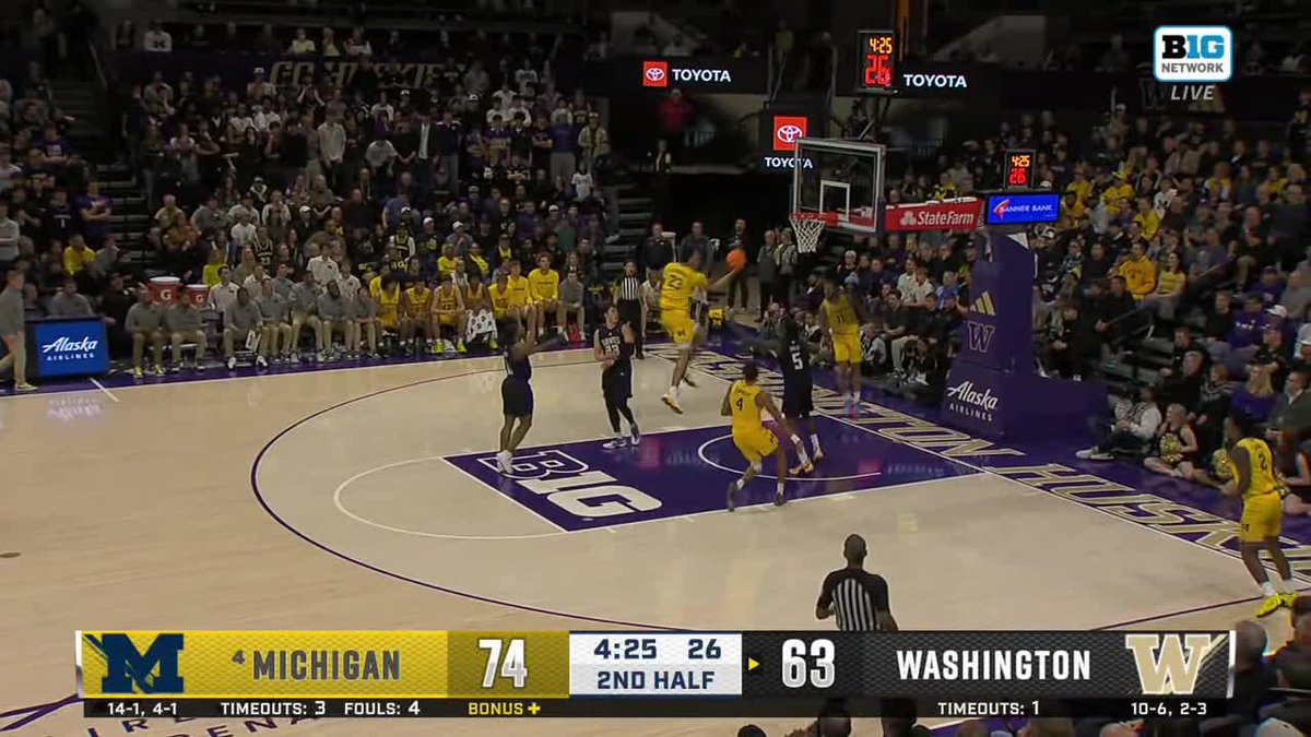 "Lendeborg! Skywalker!" 📺: Big Ten Network