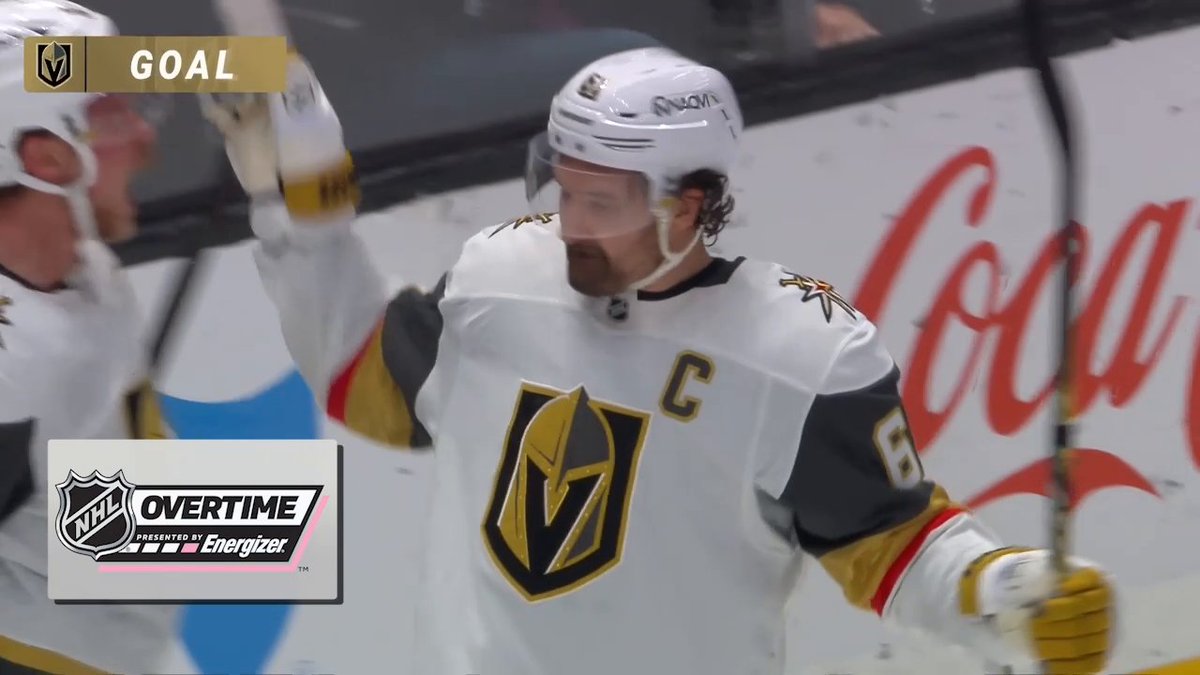 Mark Stone calls game in Energizer overtime!! ⚔️