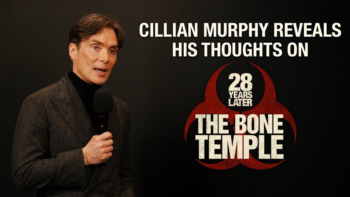The next installment is here. 28 Years Later: The Bone Temple is Certified Fresh with 94% on Rotten Tomatoes - now playing exclusively in movie theatres. Get tickets now. #CillianMurphy