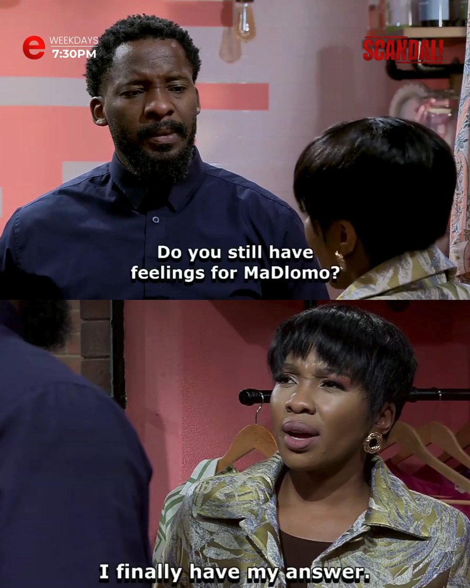 Unfortunately for Dintle, clarity is clear to see😢...Don't miss out on #etvScandal every weekday at 7:30PM