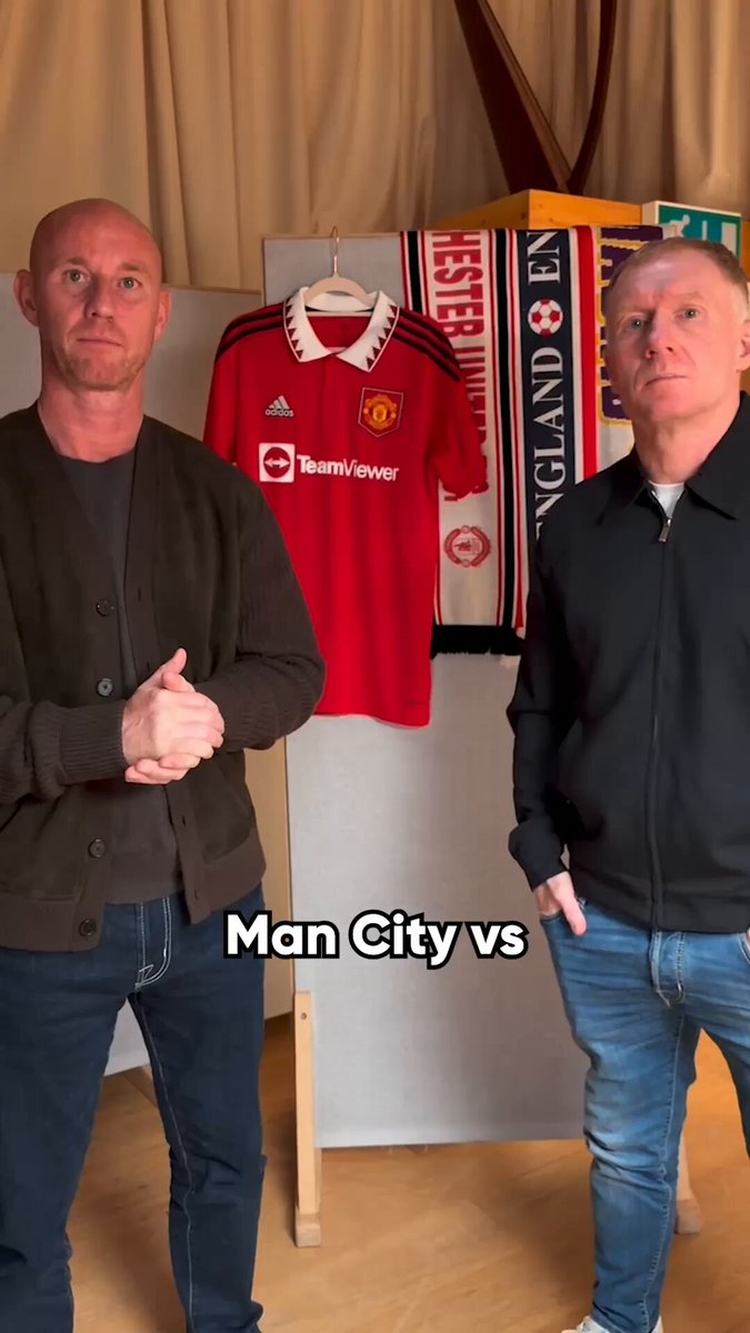 Paul Scholes &amp; Nicky Butt's Man United x Man City Prem era combined XI 👀