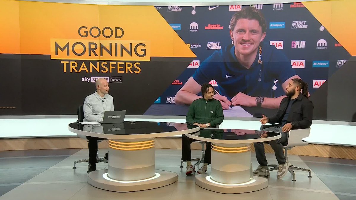 "I think Conor Gallagher goes straight into the starting lineup" Ashley Williams thinks that Spurs' latest signing will become a key player immediately ✅