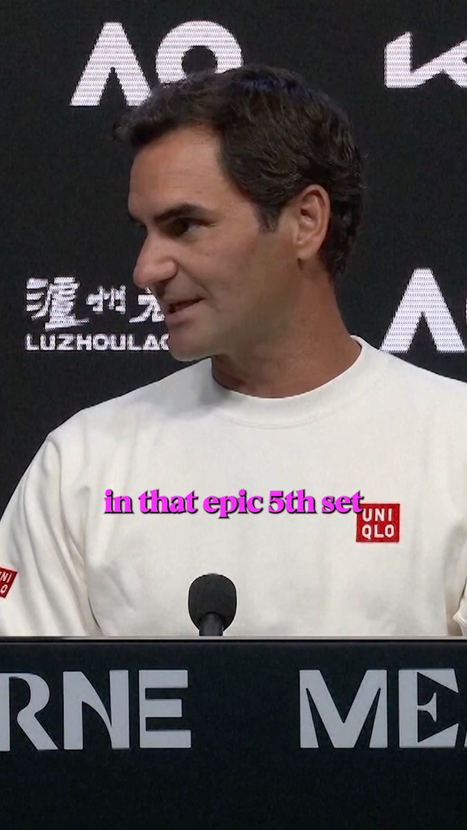 "The sporting world stood still for that 5th set" 🔥 Roger Federer on THAT final between Carlos Alcaraz and Jannik Sinner 🏆