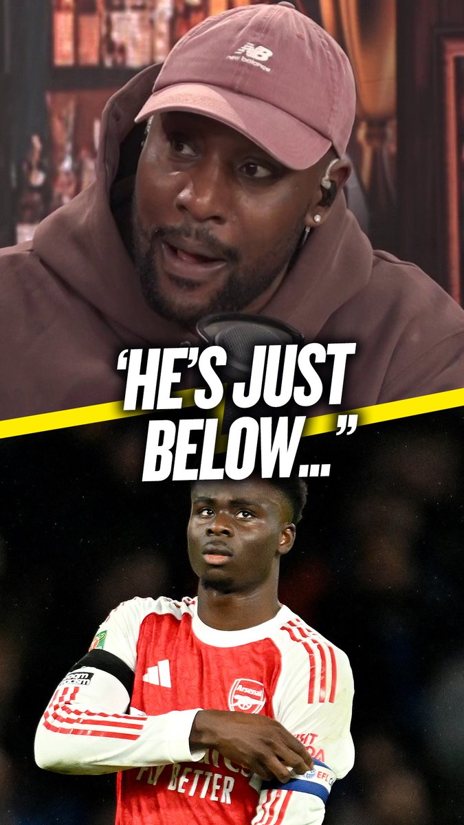 🤫 "This season, he's been quiet." ❌ "World class? I'm not sure. He's a good player." Carlton Cole explains why he doesn't feel Bukayo Saka is currently a 'world class' player