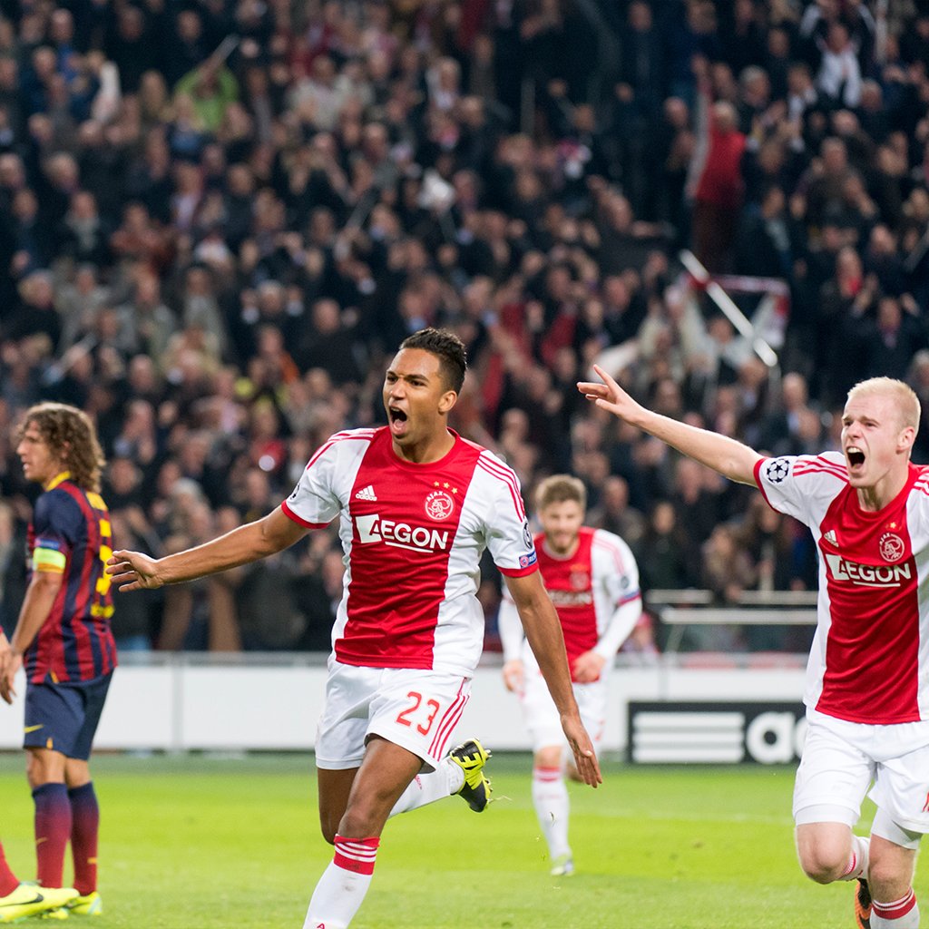 Danny Hoesen scoring the 2-0 vs. FC Barcelona 🙌 Happy birthday Danny! ♥️