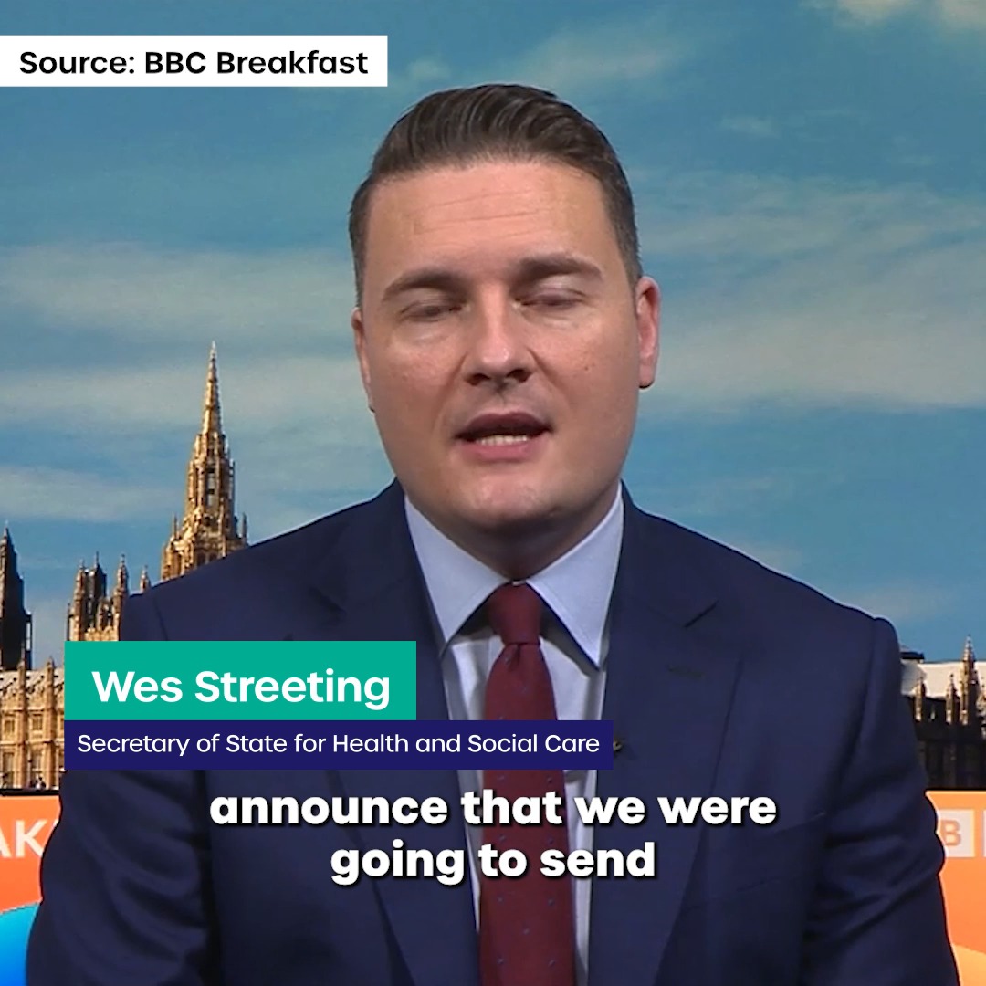 "In those areas, waiting lists have fallen three times faster than the national average." Health and Social Care Secretary @WesStreeting explains the success of the Further Faster 20 Programme, part of our plan to fix the NHS.