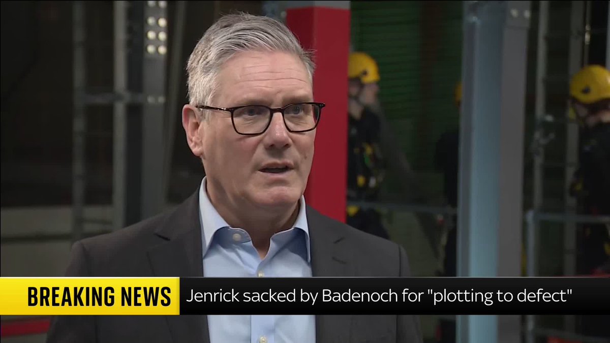 Prime Minister Sir Keir Starmer asks why "it took so long" for Kemi Badenoch to sack Robert Jenrick from the shadow cabinet. He says it shows "weakness" from the Tory leader after Jenrick spent months trying to "divide our country." Latest 🔗 📺 Sky 501