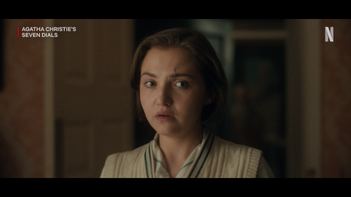 The clock is ticking... Who is guilty? AGATHA CHRISTIE'S SEVEN DIALS is now playing.