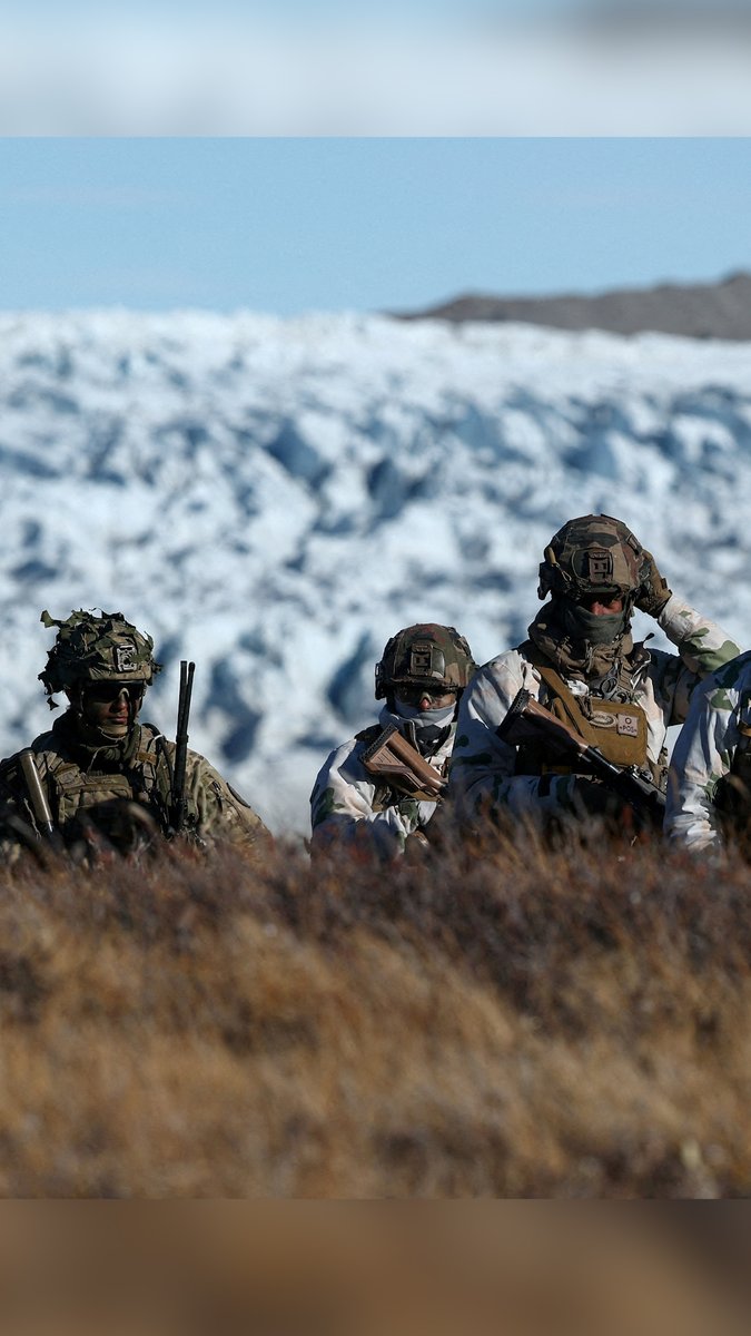 Troops from Denmark, Norway, Sweden, Germany and France are arriving in Greenland in US-made aircrafts to protect Greenland from the US!