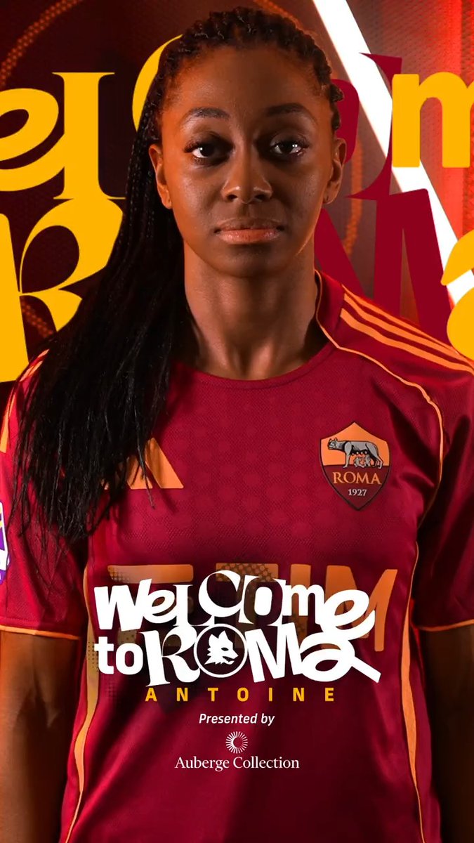 🤝 Benvenuta alla Roma, Maya Antoine! 🇨🇦 #ASRomaFemminile