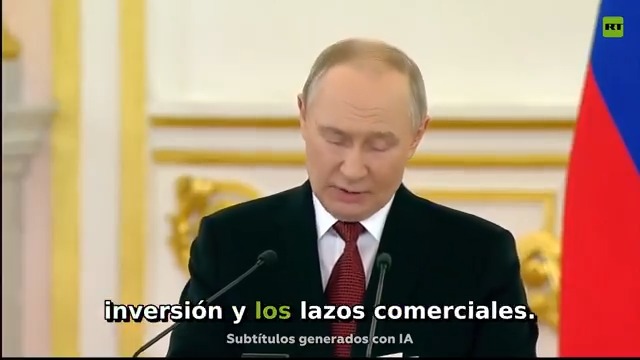 🇷🇺"Siempre tratamos a los Estados latinoamericanos con gran respeto" Vladímir Putin afirmó que Moscú siempre ha tratado a los Estados de América Latina con gran respeto. Así lo dijo tras la presentación de sus cartas credenciales en el Kremlin.