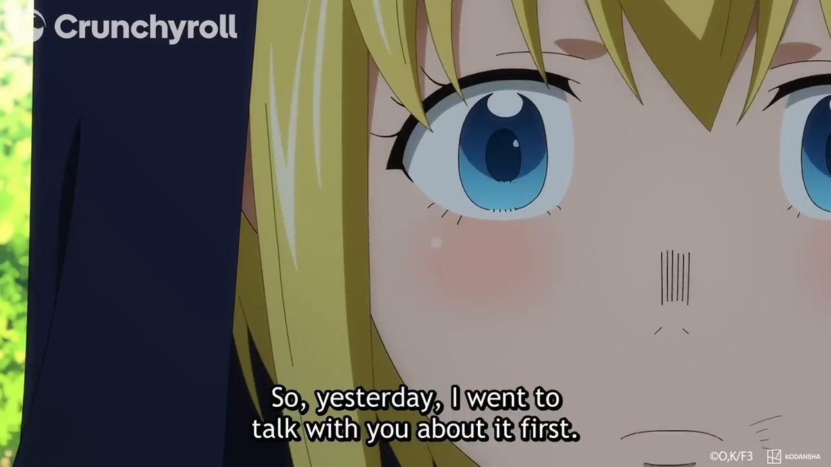 Iris had something to tell Shinra.