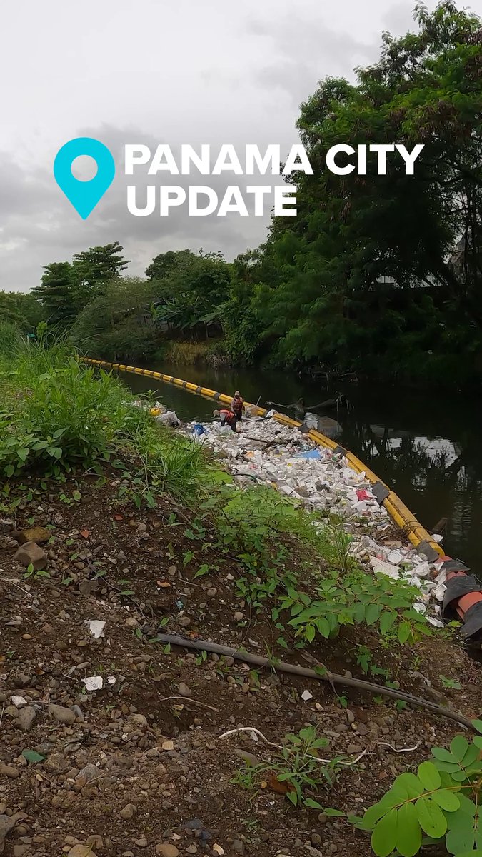 The year has just started, and so has the work. Interceptor 022 in Rio Abajo, Panama, has just been upgraded with two barriers to improve its efficiency and prevent even more trash from reaching the ocean.