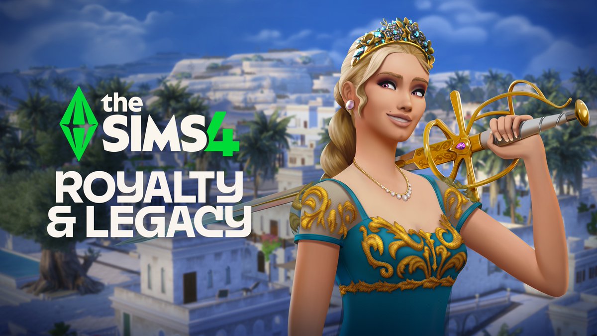 Your family, your legacy 👑 Your kingdom awaits in The Sims 4 #RoyaltyandLegacy Expansion Pack 🏰 Available February 12 ✨