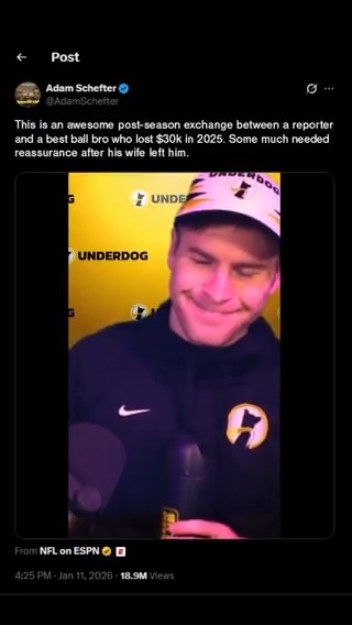 controversial moment from my post-season press conference