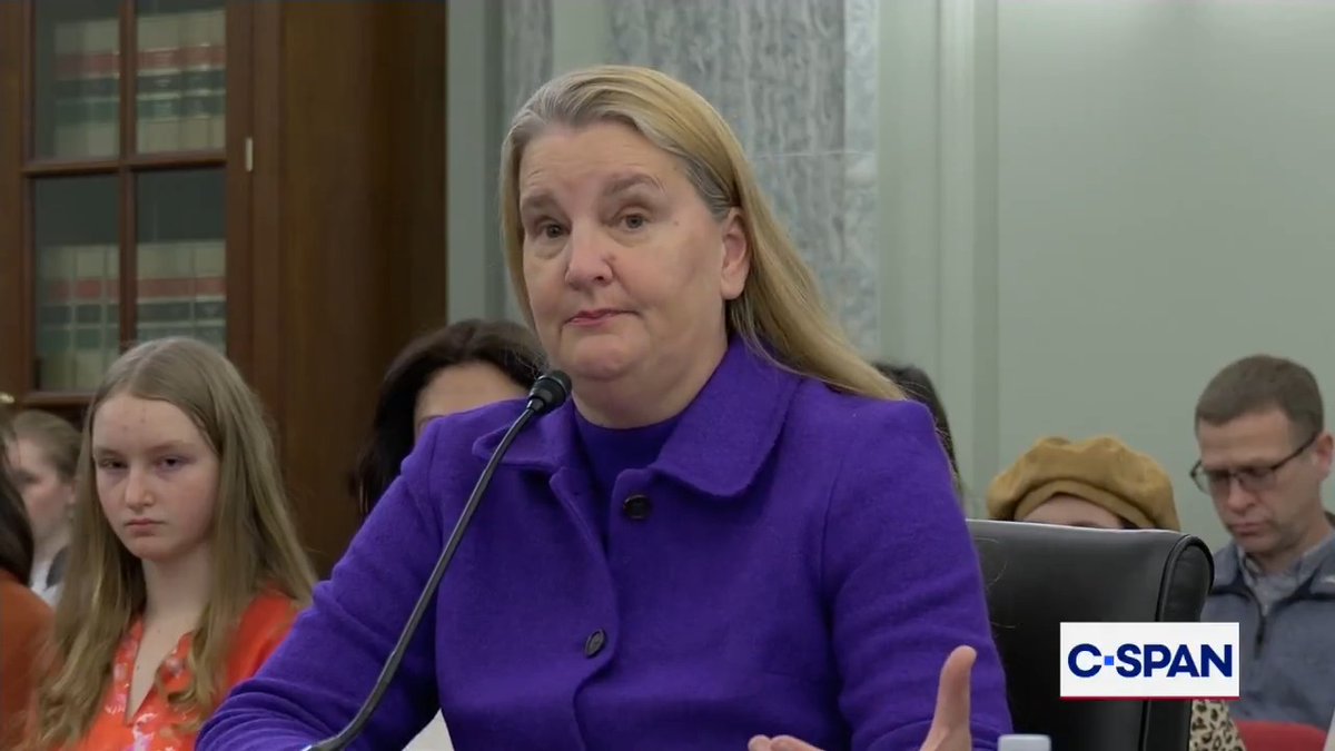 Prof. Jean Twenge (author of 10 RULES, GENERATIONS) on regulating tech for kids: "Raise the minimum age for social media to 16, and actually verify age. Set a minimum age, 16, or probably 18, for...the AI sexy chat apps, so we don't have 12-year-olds having their first romantic relationships with a chatbot."