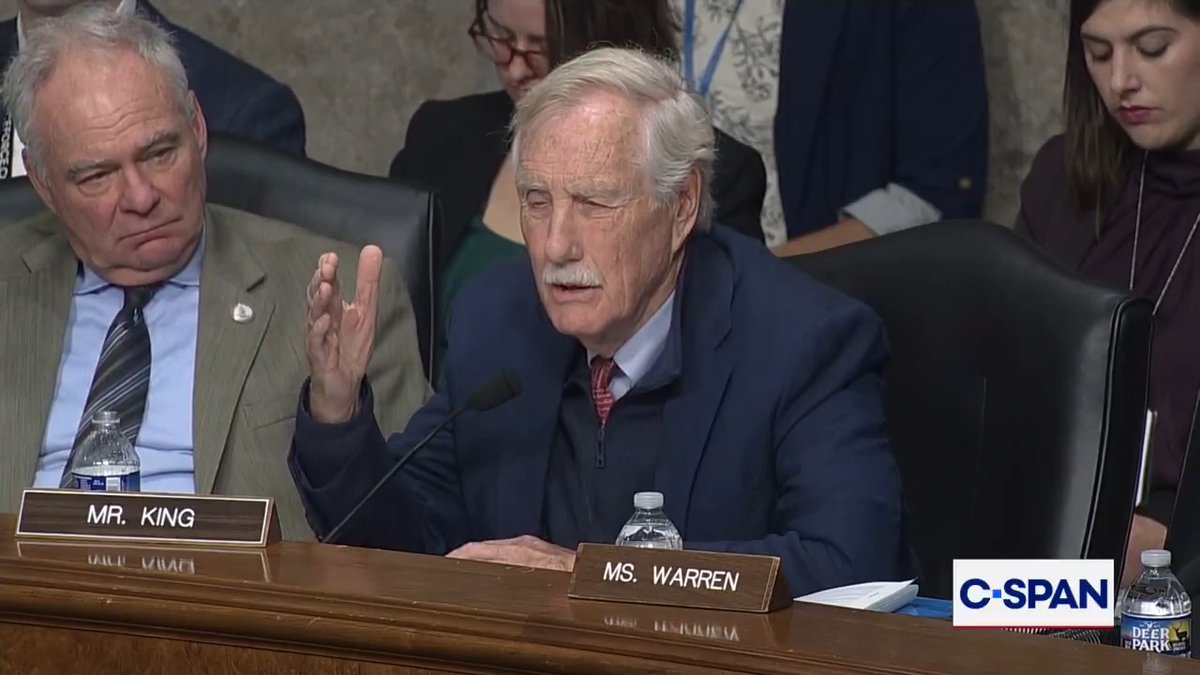 .Senator Angus King to Lt. Gen. Joshua Rudd, nominee to head Cybercom and the NSA: "You're nominated to be the top cyber officer in U.S. government, and you don't have any opinion on cyber policy or what's important. Are you simply a lever-puller? I really don't understand.