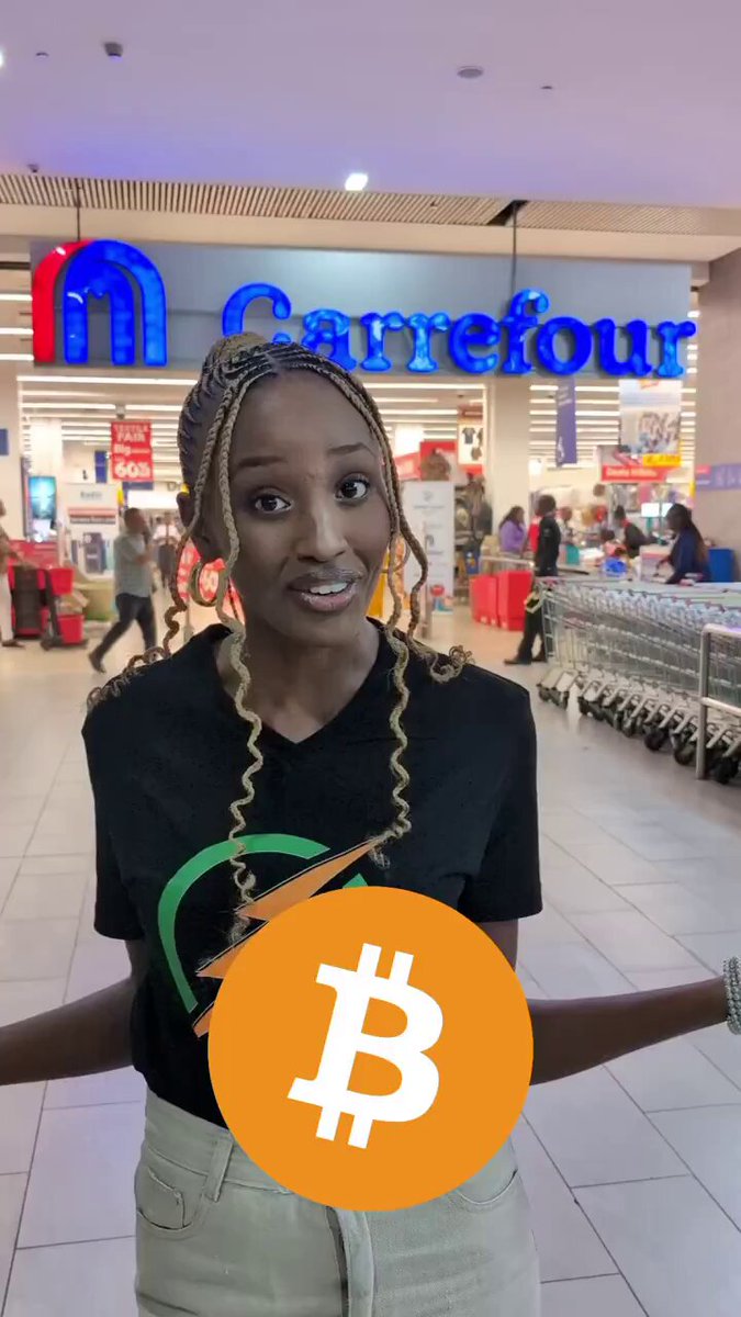 Tando shows how easy it is to pay with Bitcoin at Carrefour.