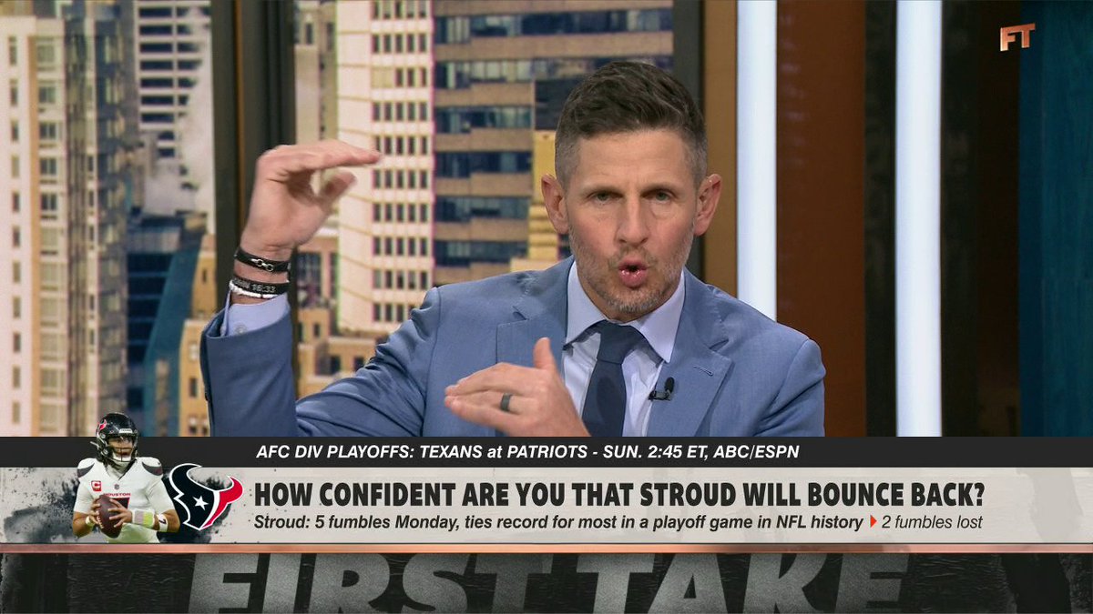 "I'm confident that C.J. [Stroud] rebounds." 💯 Dan Orlovsky on C.J. Stroud ahead of the Texans' divisional matchup against the Patriots 🏈