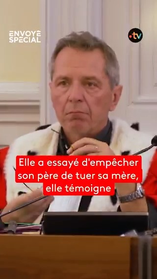 🔴 Elle a essayé d'empêcher son père de tuer sa mère, en vain. Aujourd’hui elle témoigne face à lui. 📺 ”Le procès de mon père”, c’est ce soir à 21h10 ici ⏯