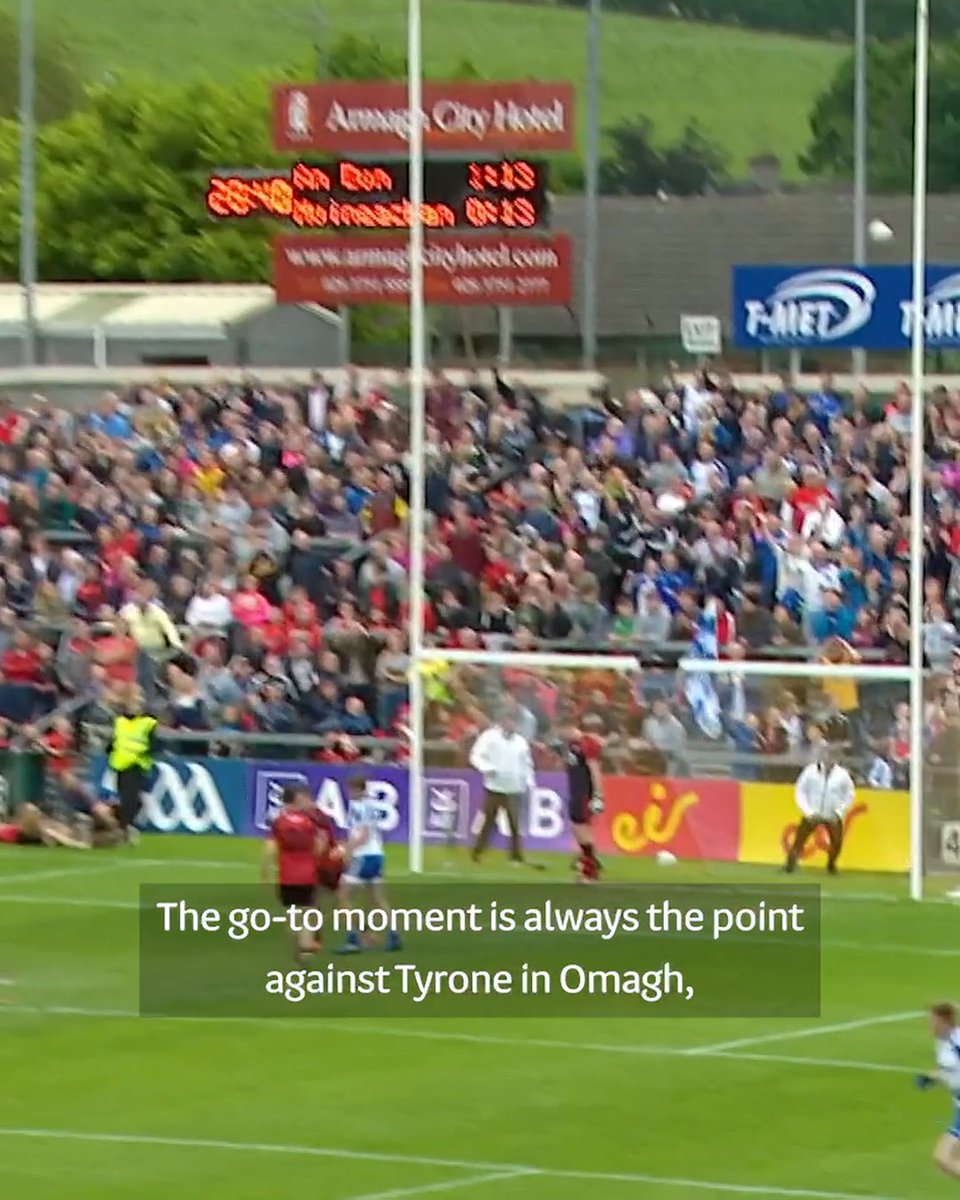 "Conor McManus goes for an audacious attempt! What a score!" 💪🏼 @conormcmanus_15 Laochra Gael 🏐 ag tosú 22 Eanáir 21:30